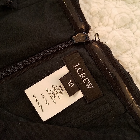 J. Crew ~ Strapless Lorilei Embossed Dress - Picture 5 of 6